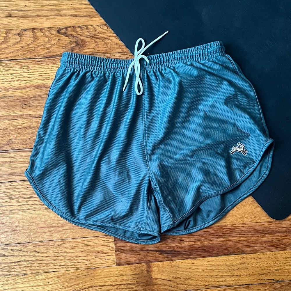 Tracksmith Van Cortlandt Grand Green Athletic Shorts